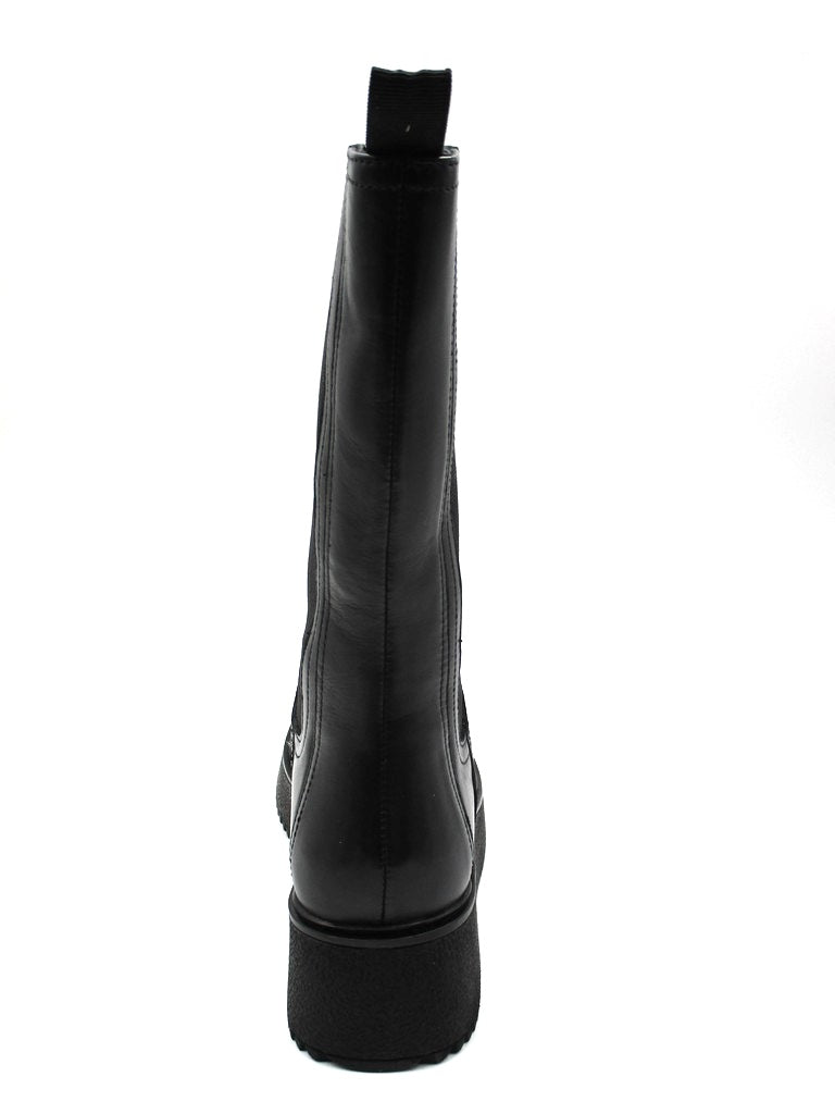 Stivaletto Zuri pelle donna Apepazza nero