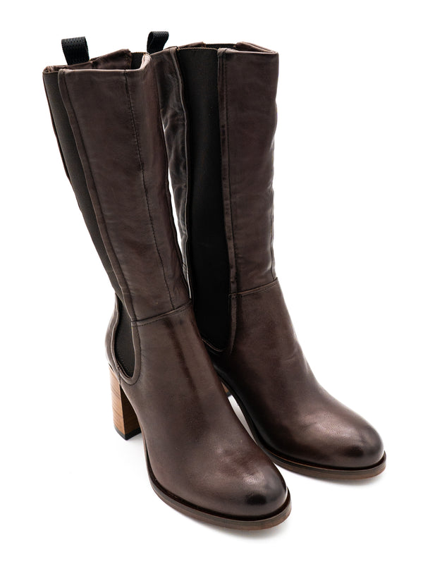 Stivale pelle donna MJUS P26305 Moka